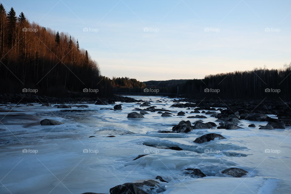 Snow, Winter, Water, Landscape, No Person