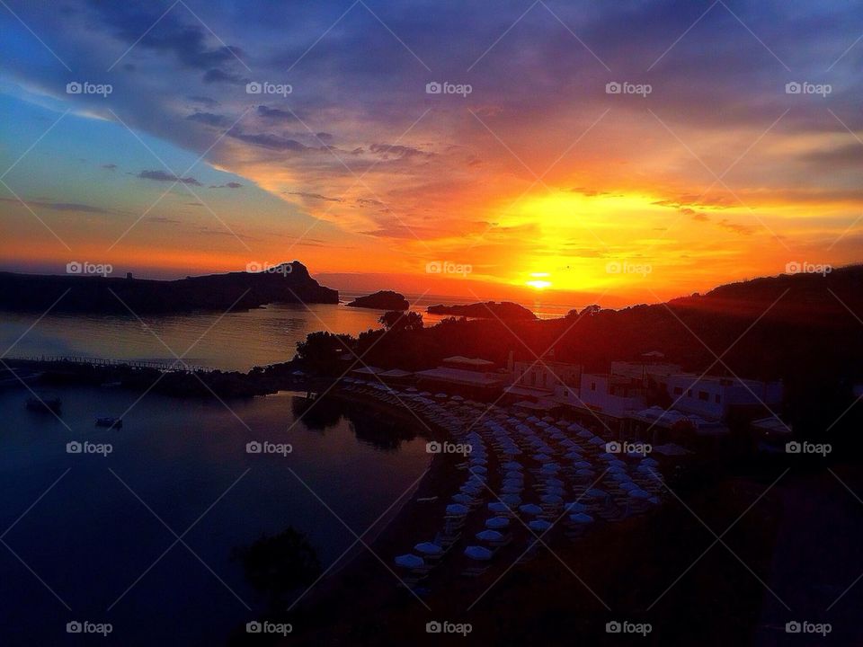 Greek sunset