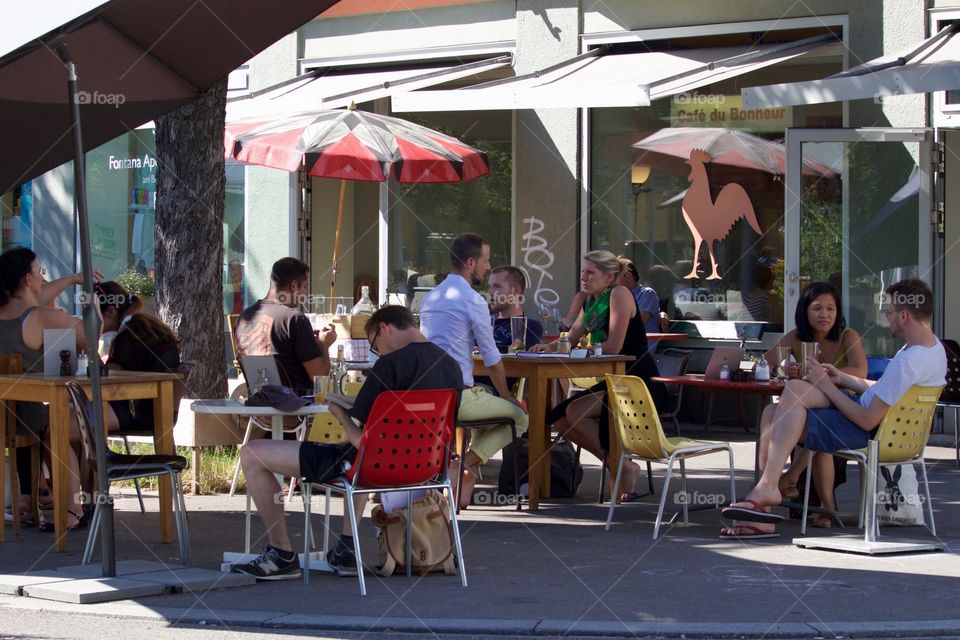 Outdoor Cafe