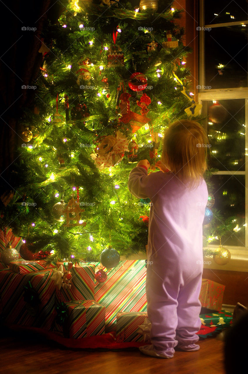 tree child christmas ornament by richardc182
