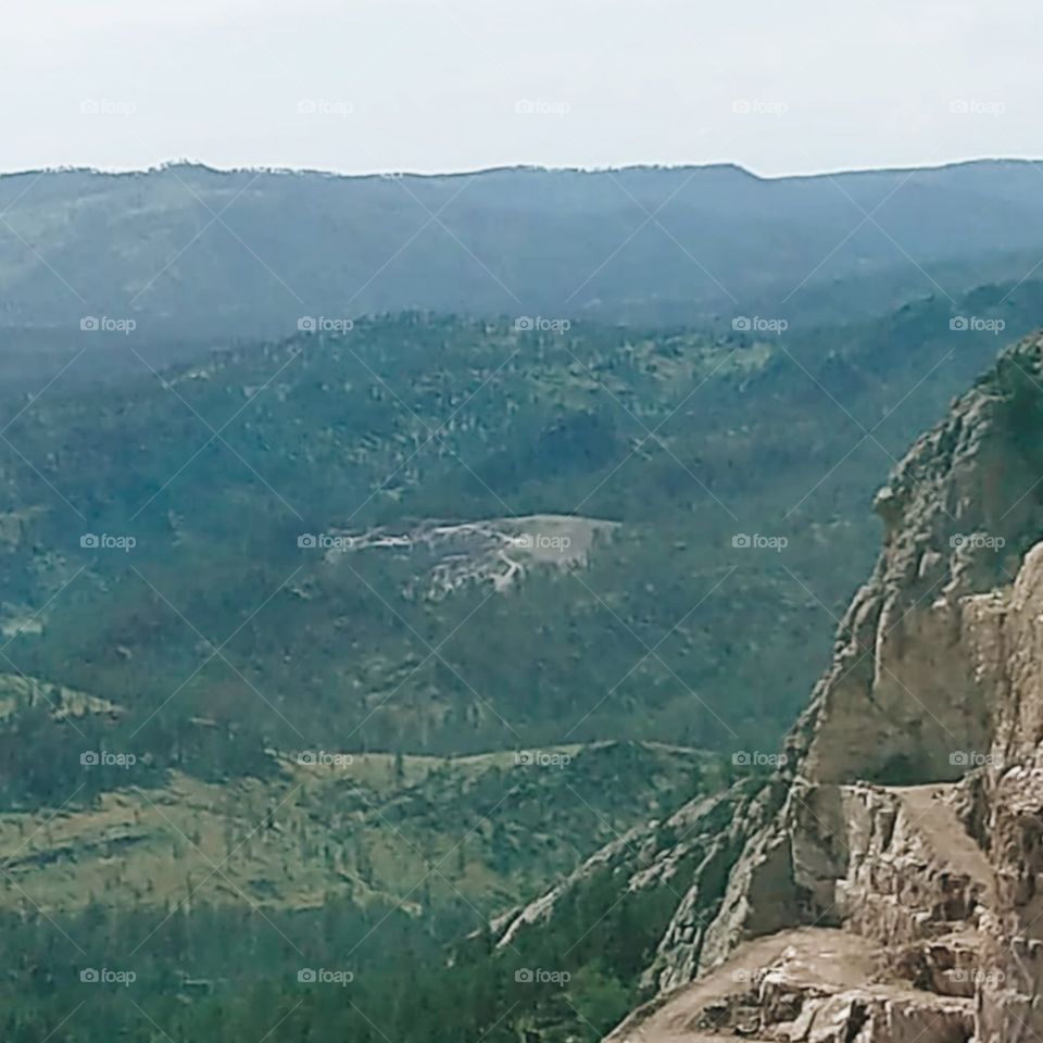 South Dakota view from sky