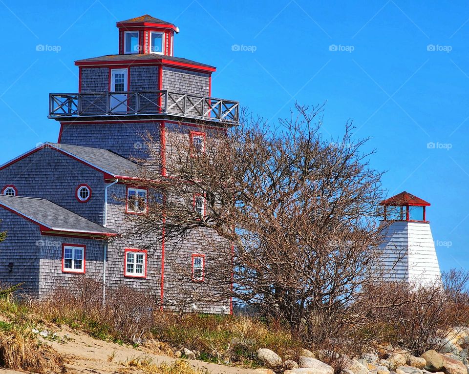 Lighthouse and lighthouse museum.