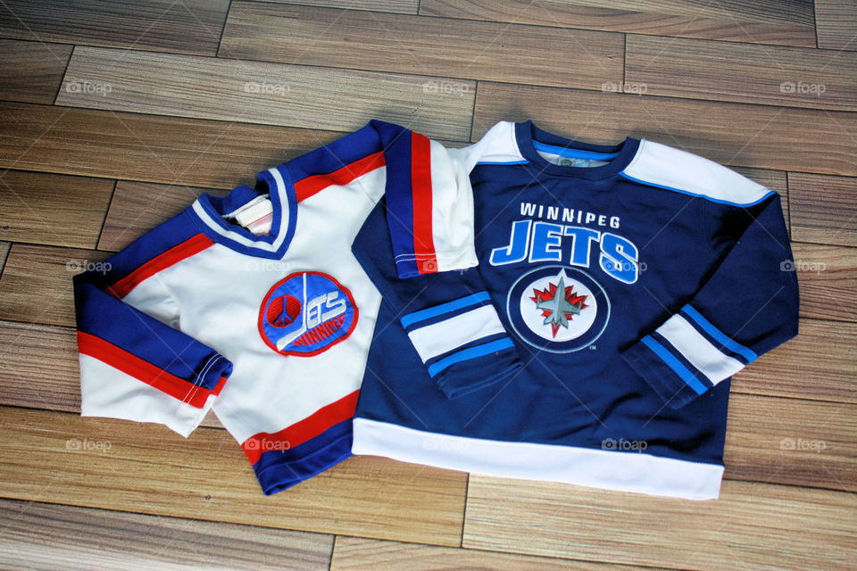 Winnipeg jets jersey's