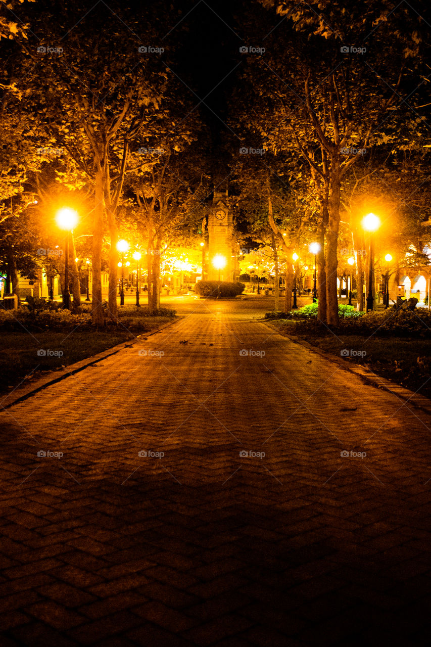 Light, No Person, Street, Dark, Sunset