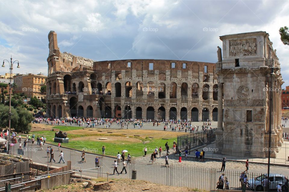 Roman coliseum 