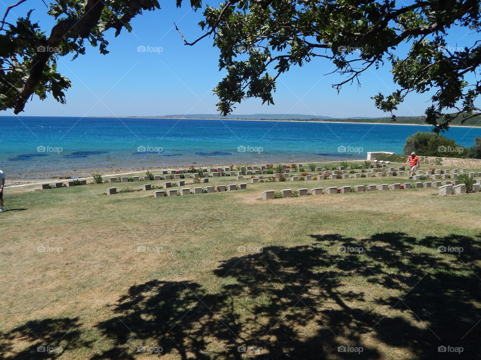 The site of a ww2 battle in Turkey 