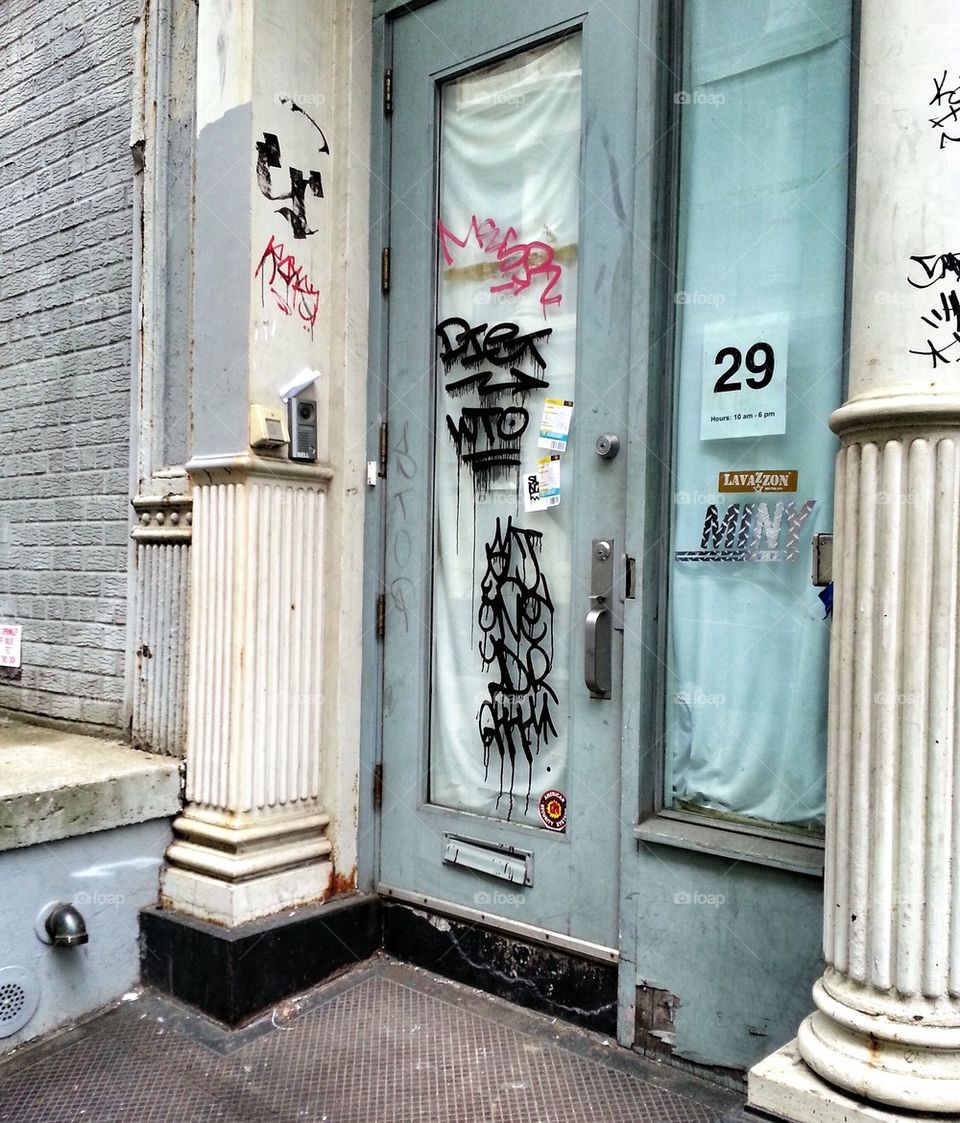 NYC doorway