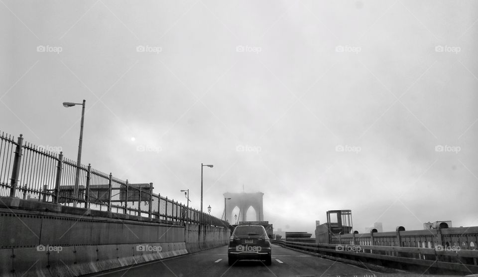 Crossing the Brooklyn Bridge