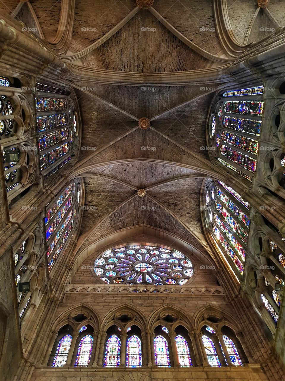 Inside the cathedral