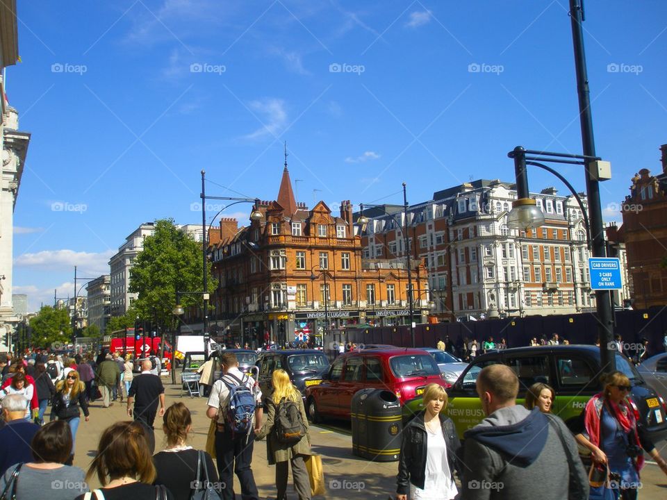 LONDON, ENGLAND THE OXFORD ST.