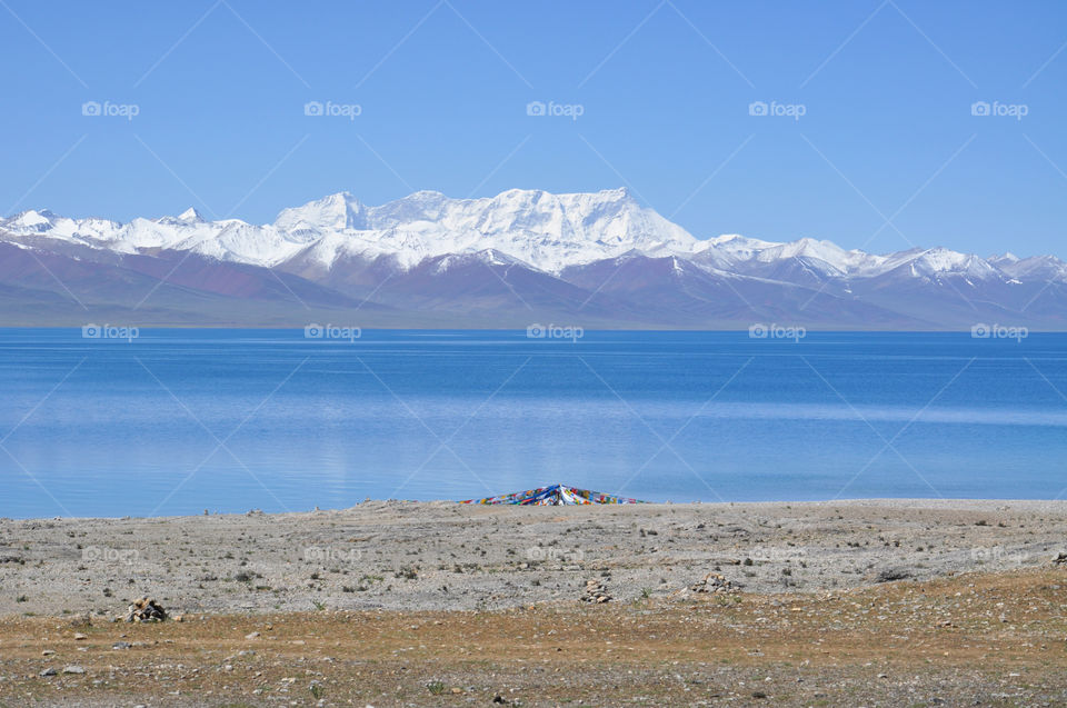 Tibetan lake