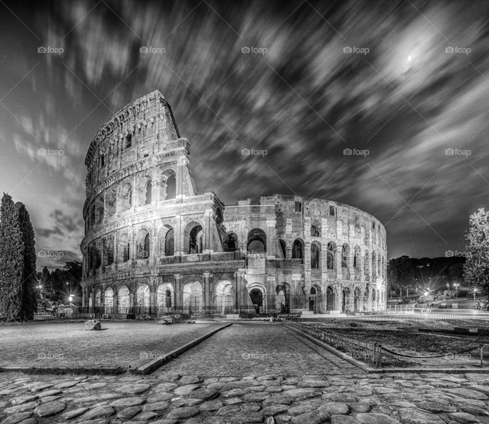 Colosseum in Rome, Italy