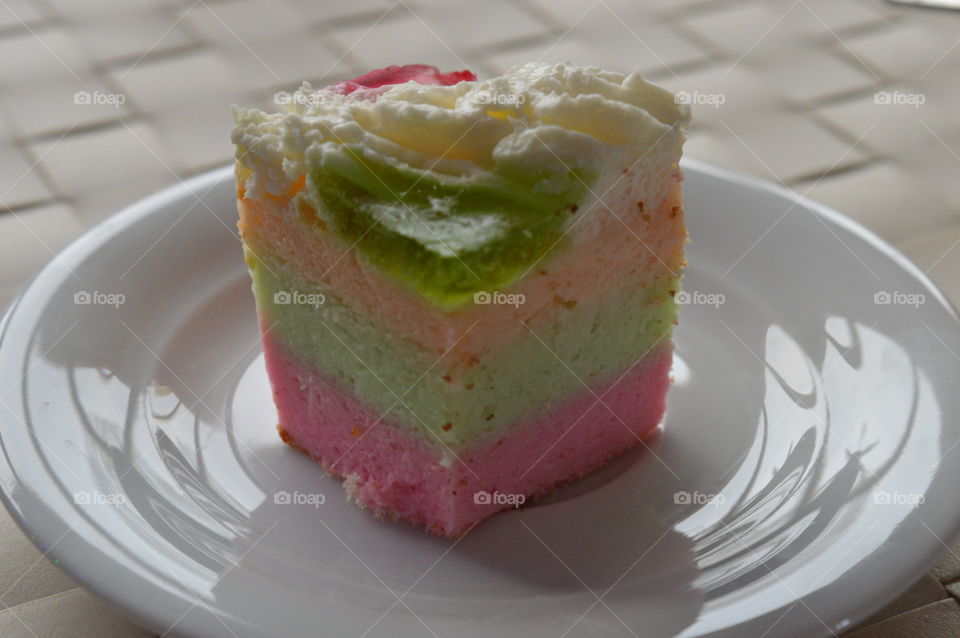 Close-up of cake