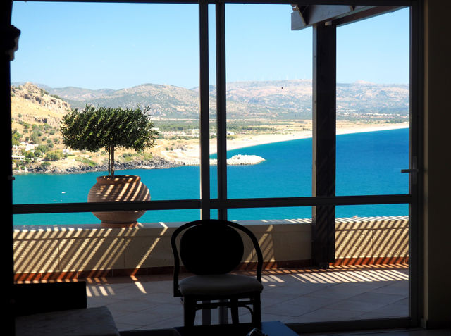view from hotel