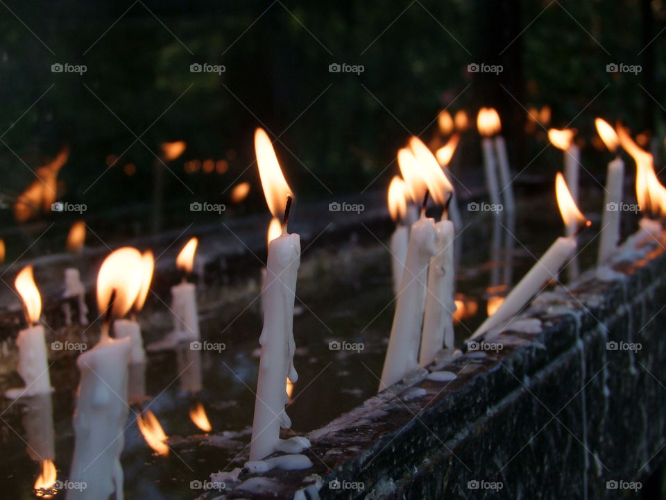 fire candle life hope by byg