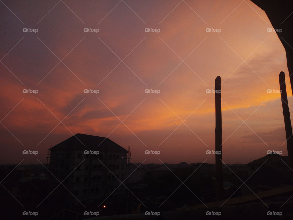 Sunset Aurora of Eastern Nigeria