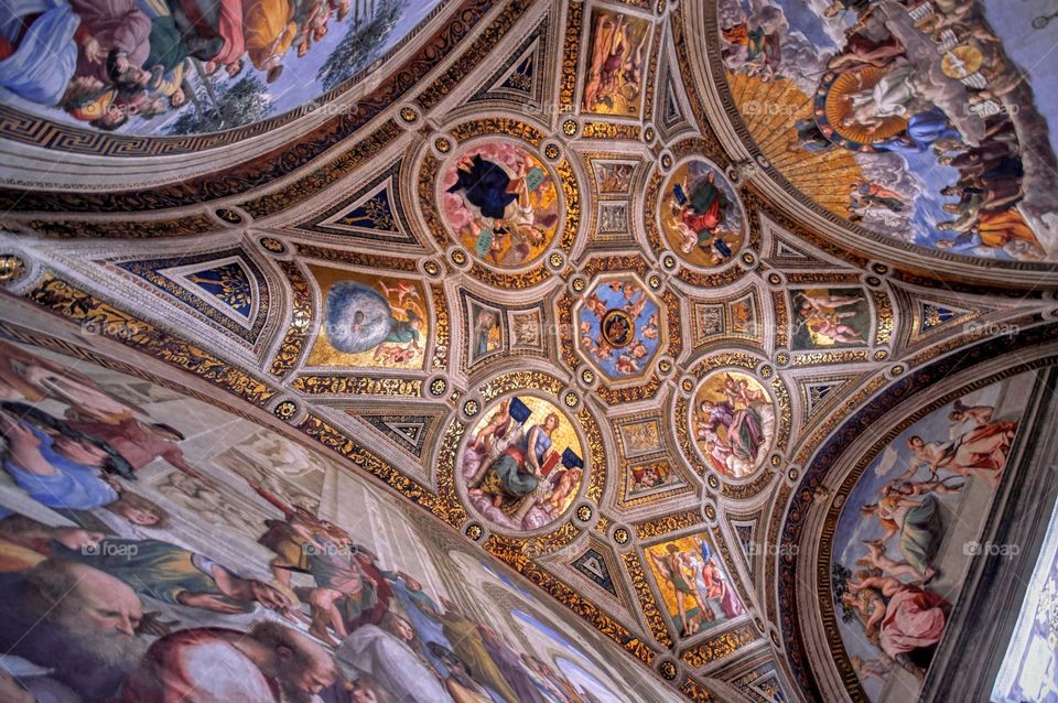 Vatican painting Rome