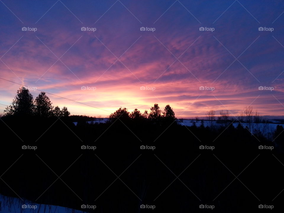 Morning in Ontario Canada 