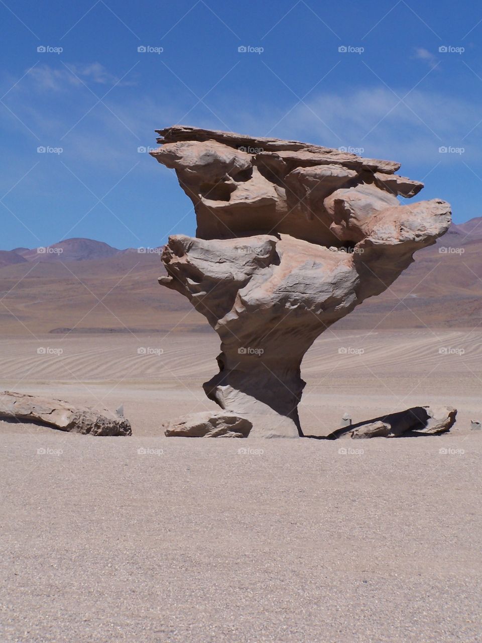 Bolivia's desert near Uyuni Bolivia