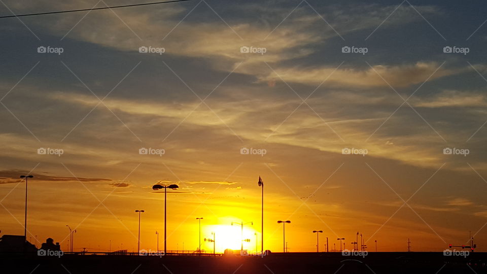 Sunrise  in Oklahoma City, OK