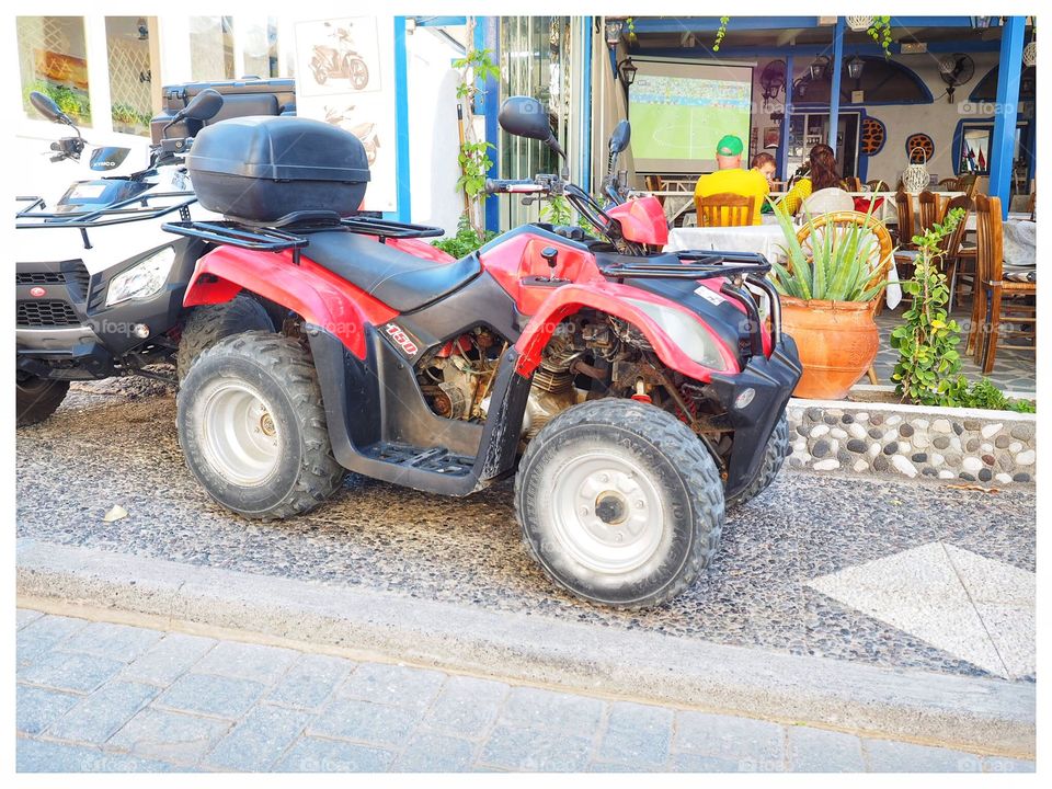 Quad bike Greece 