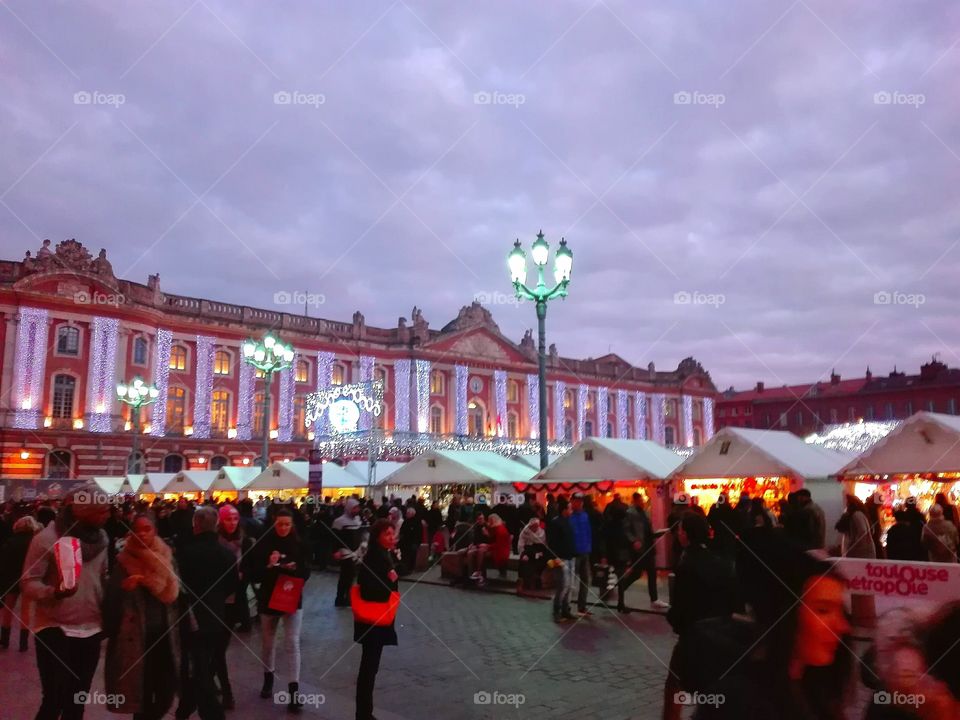 Xmas market Toulouse