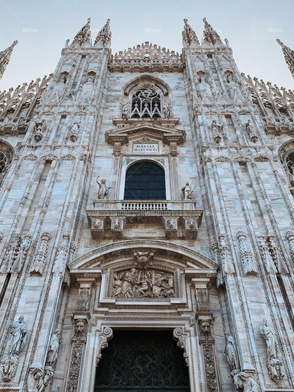 Details of the magnificent Duomo. Milan, Italy