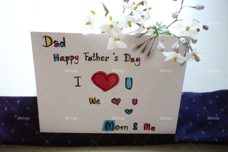 Happy father's day card