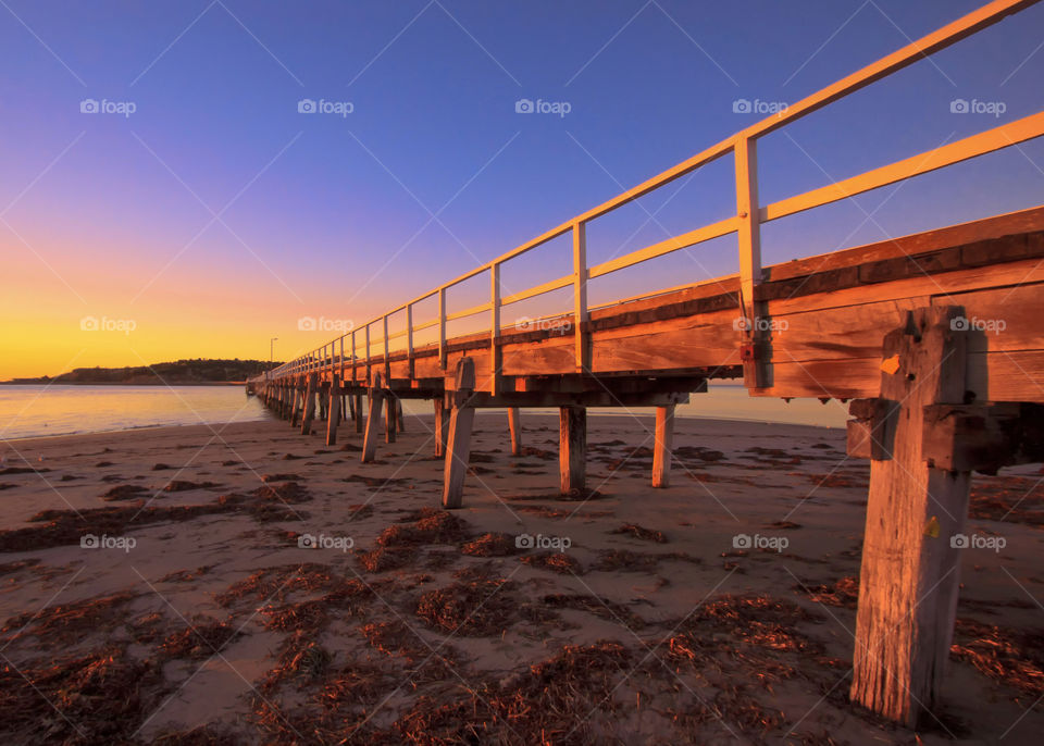 Sunrise At The Jetty