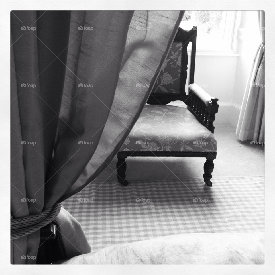 chair bedroom hiding peeking by Jollibird