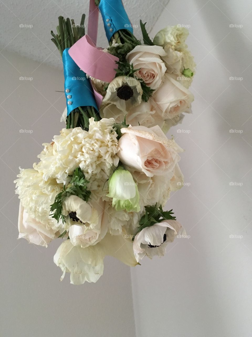 Dried wedding bouquets 