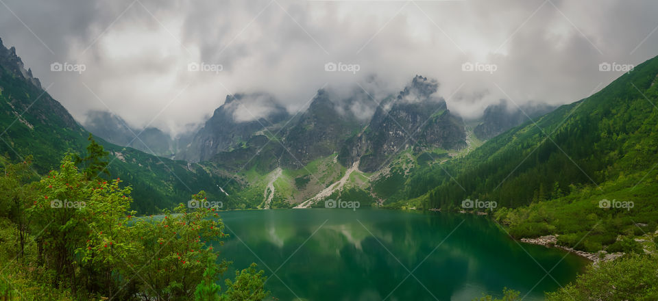 Morskie Oko. Translation: Eye of the Sea. Tatra Mountains. Poland. Europe.