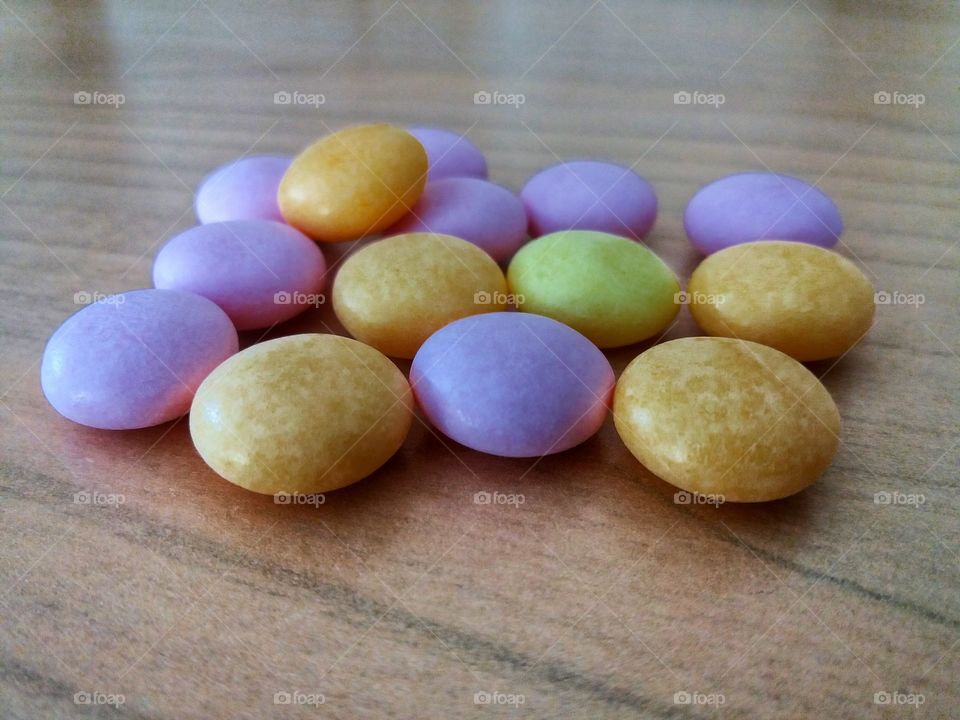 Colorful sugar candies!