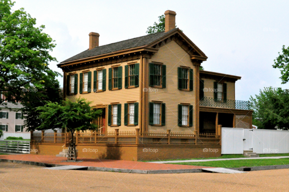 house lincoln springfield illinois by refocusphoto