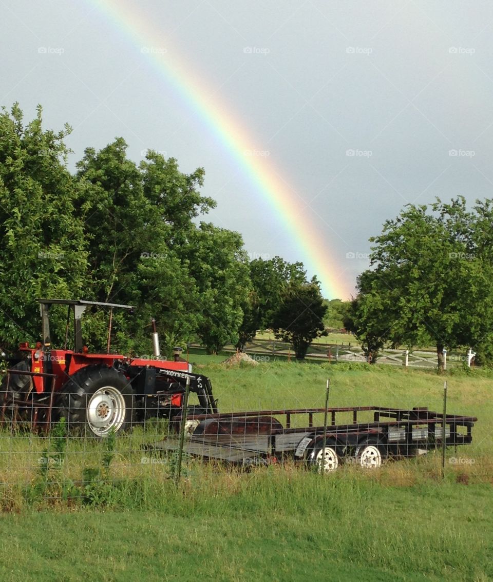 Country rainbow. 