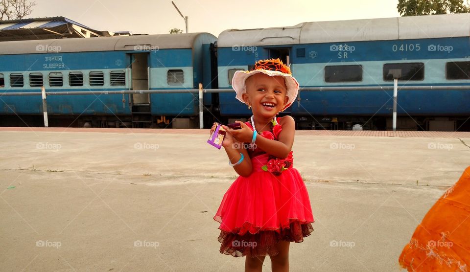 Train in India -