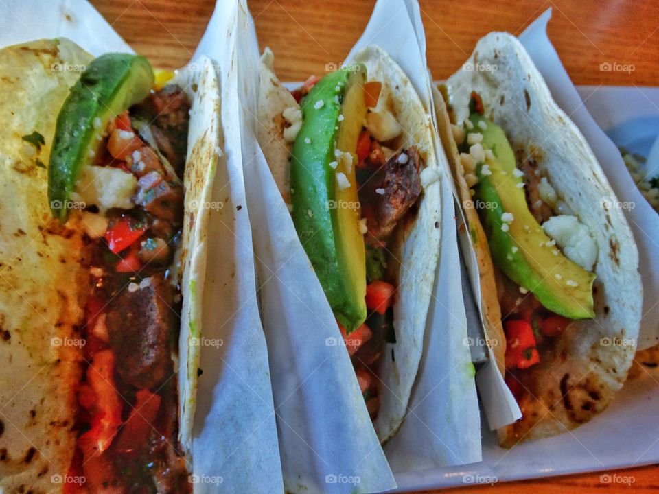 Street Tacos With Avocado