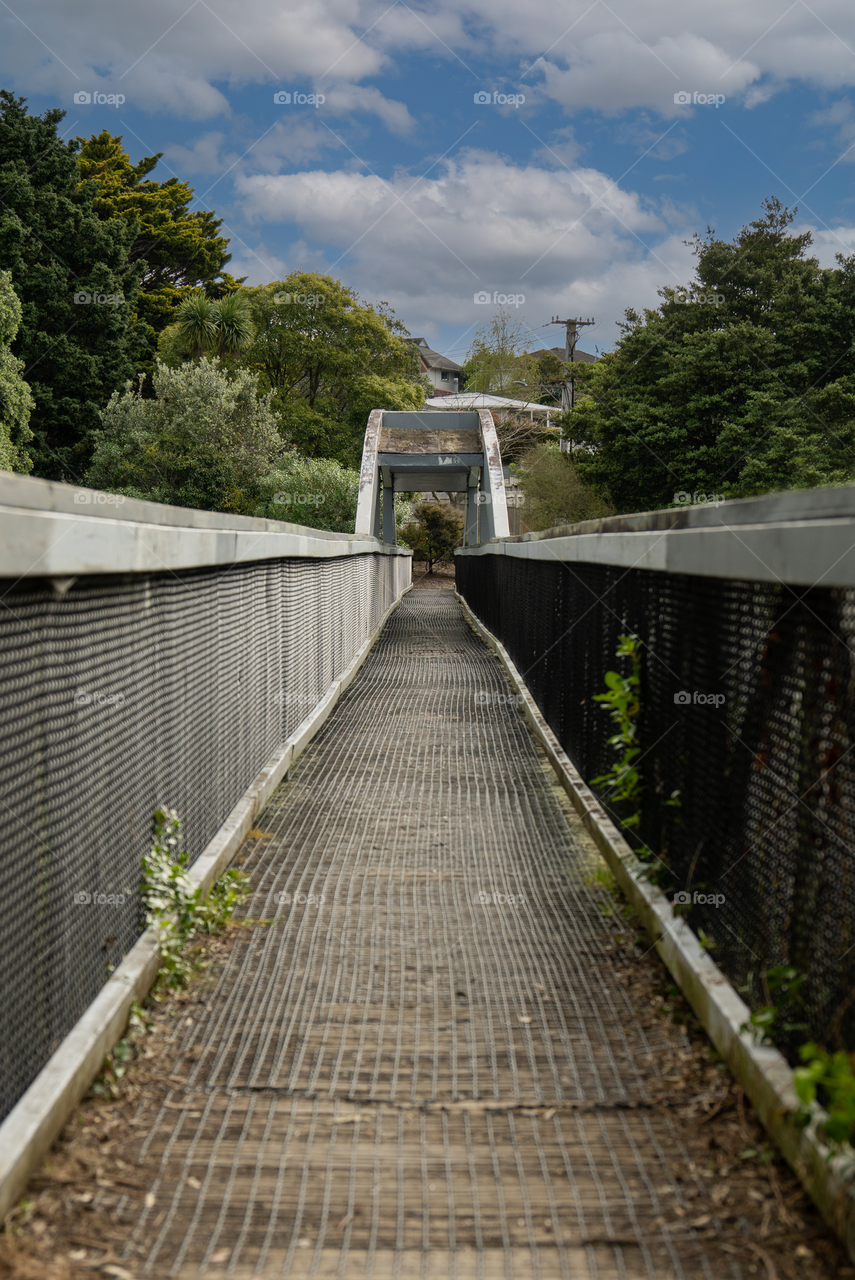 Old bridge in New Zealand