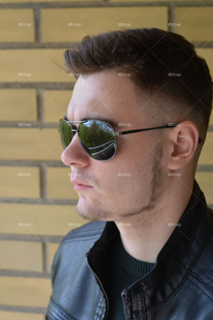 Portrait, Man, Sunglasses, People, One