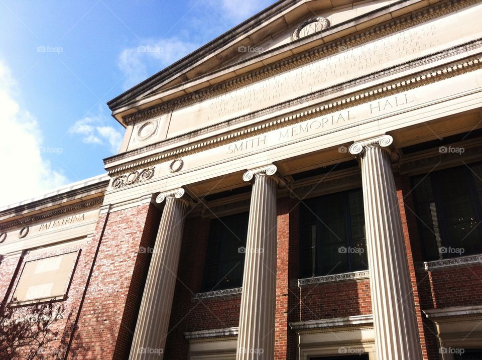 Smith Memorial Hall. The music building at the University of Illinois at Urbana-Champaign. 