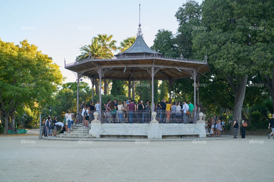 Dancing in the park 