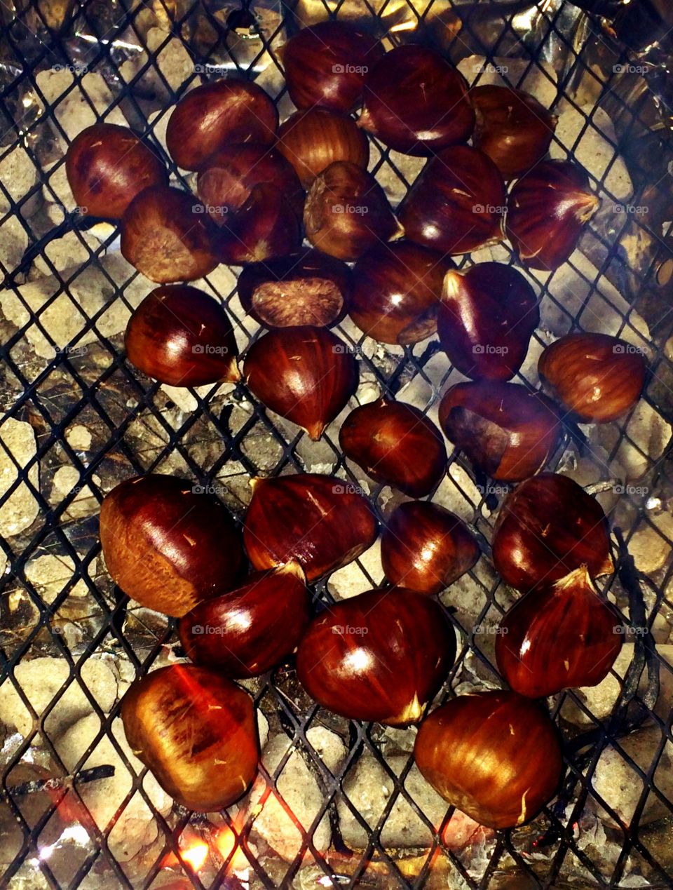 Chestnuts roasting
