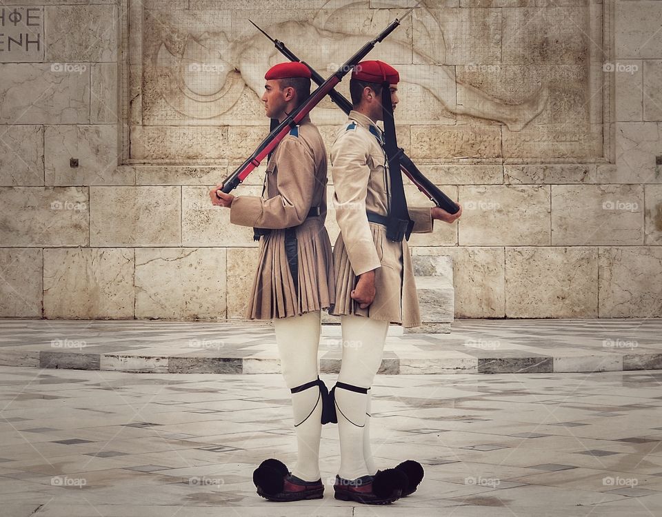 Athens parlaient guards