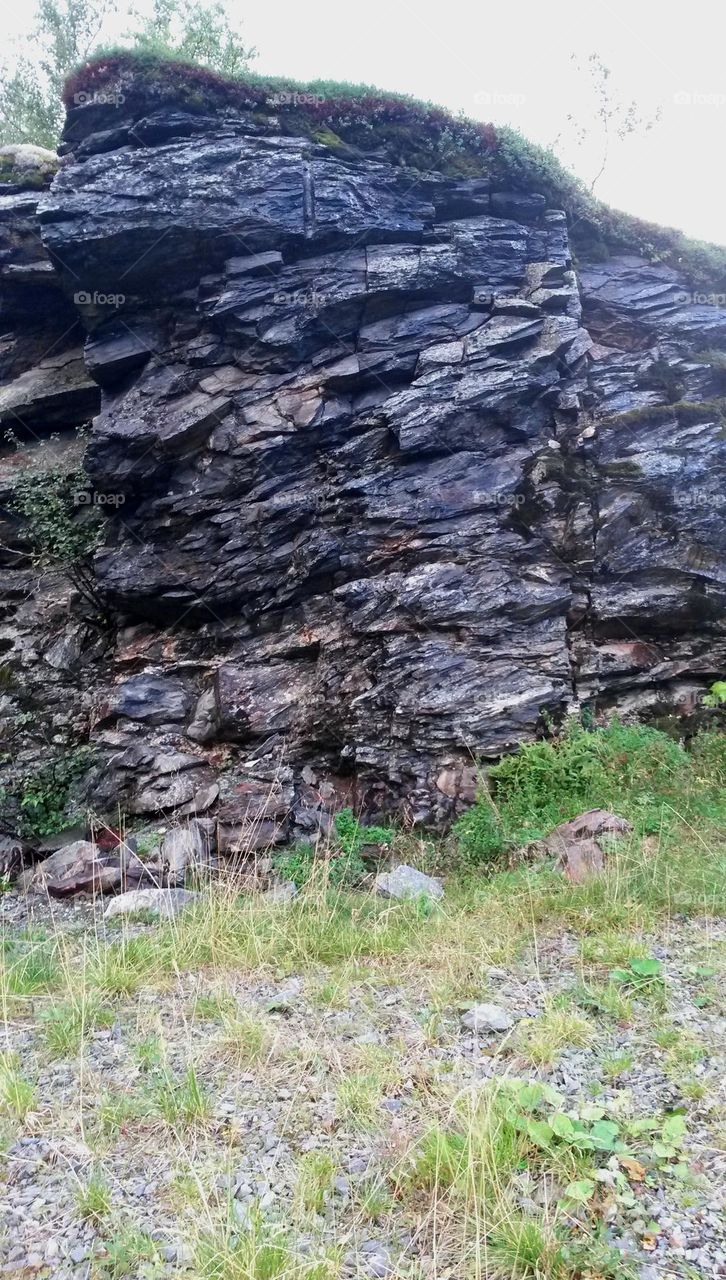 The rough nature in Norway