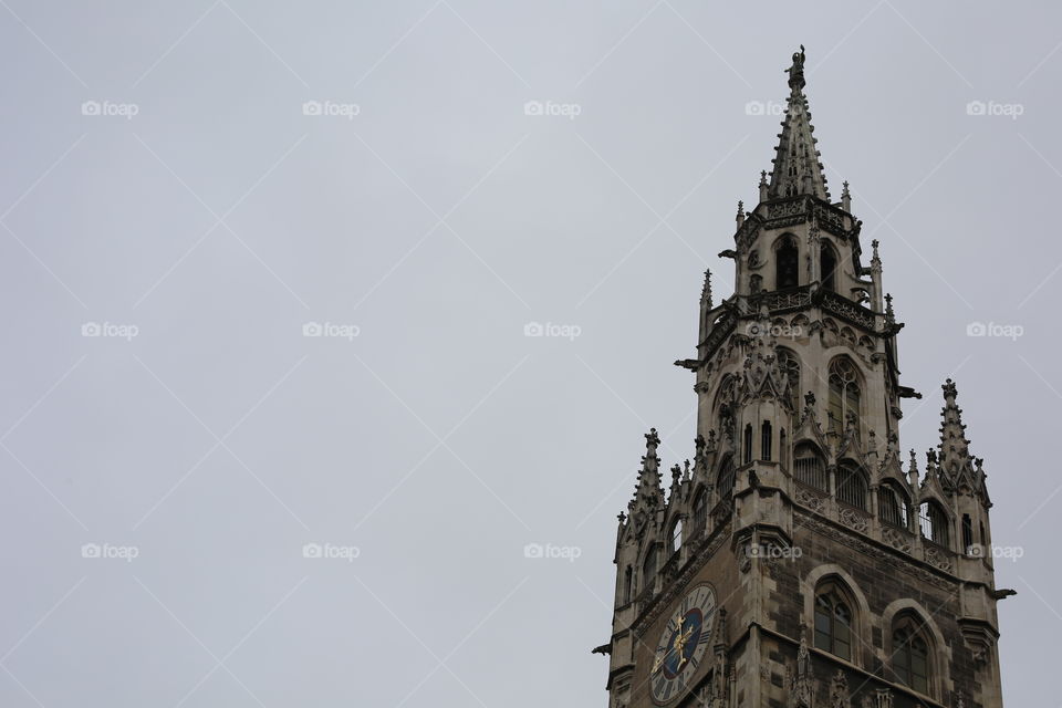A bell tower in Germany.