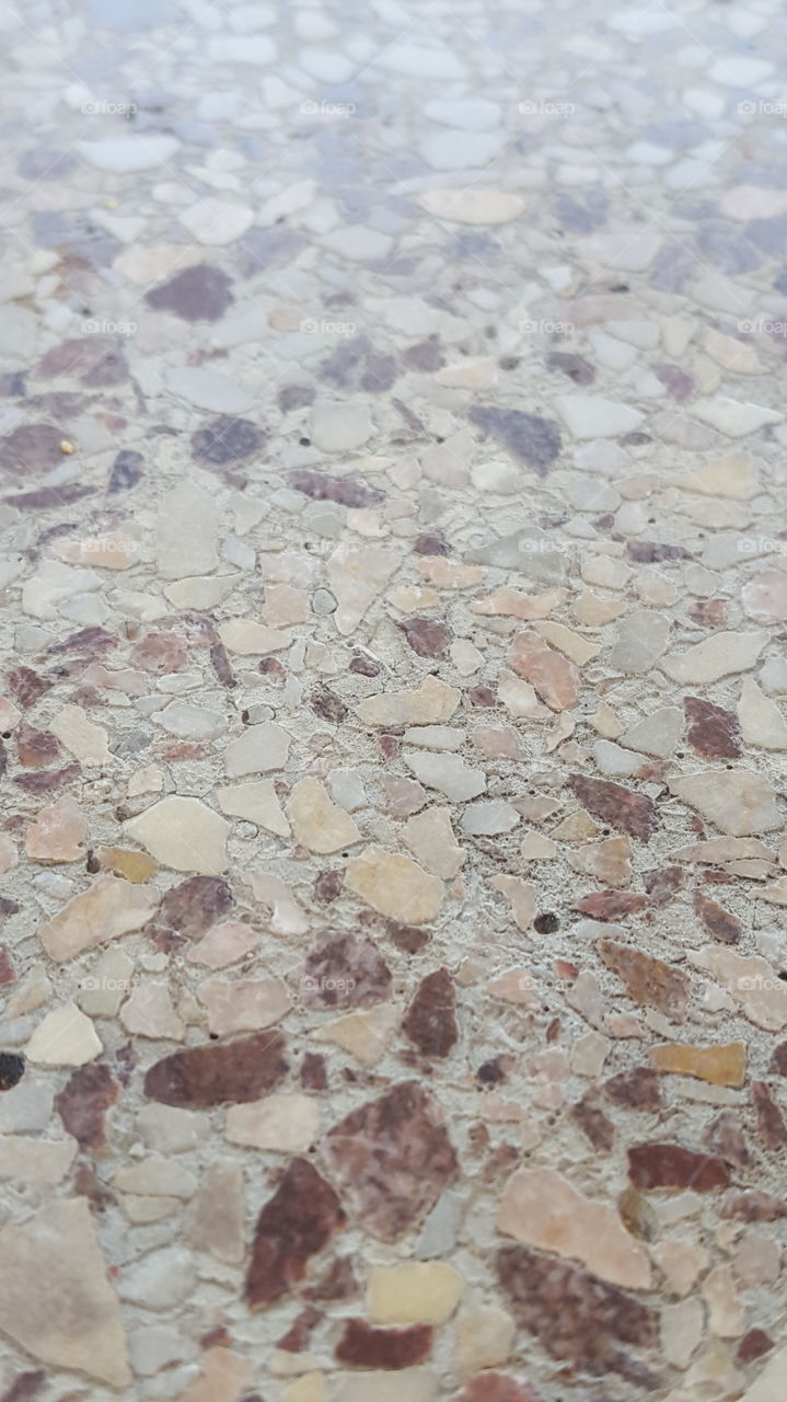 table top made out of stone