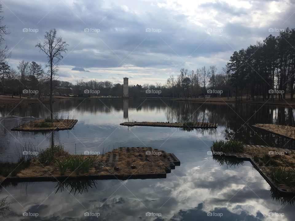Furman University Lakeside view 