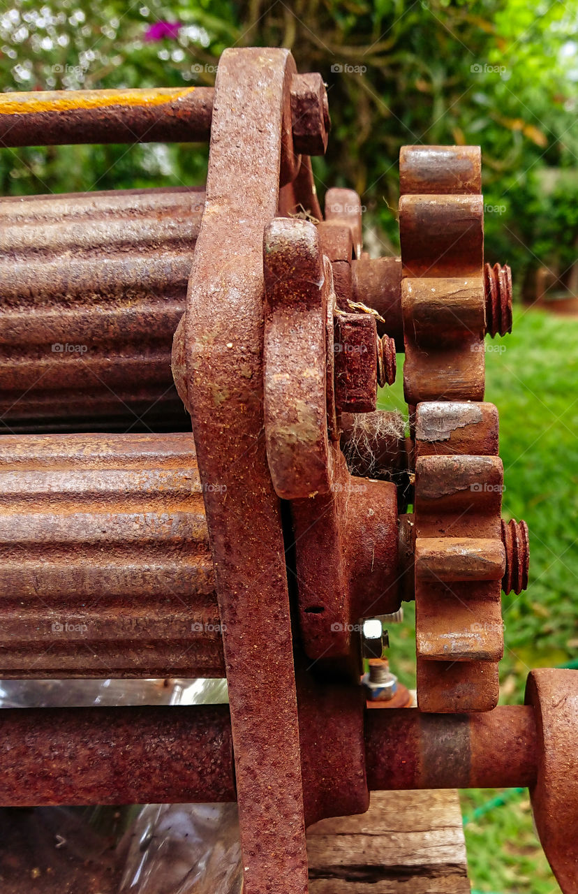 Some rusty gears