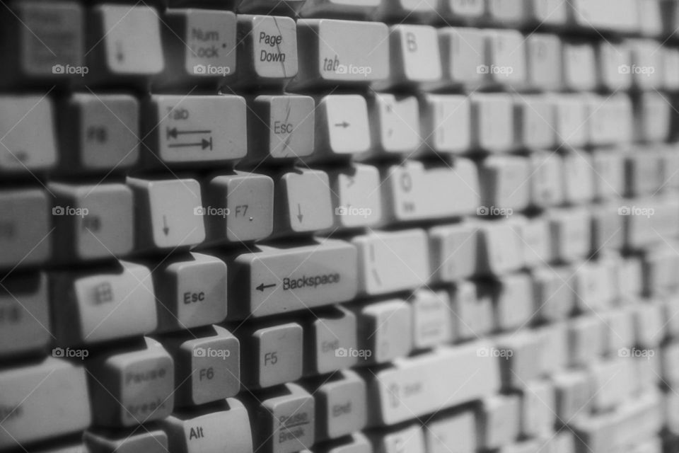 Computer keyboard keys
