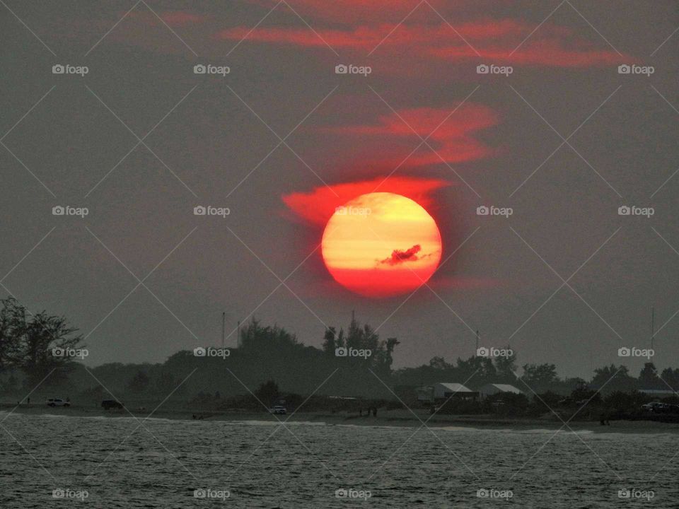 An otherworldly sunset...Hawaii